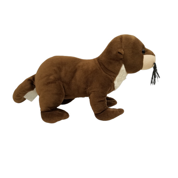 Fiesta Lil Buddies 9" Plush Brown River Otter Stuffed Animal Toy Realistic - Picture 5 of 10
